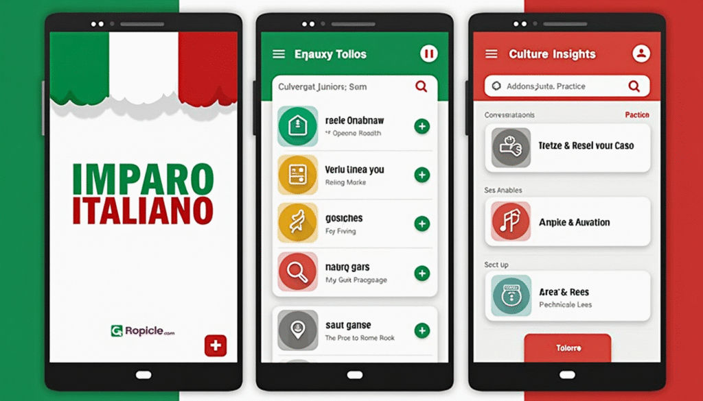 Top Italian Learning Apps Features Comparison